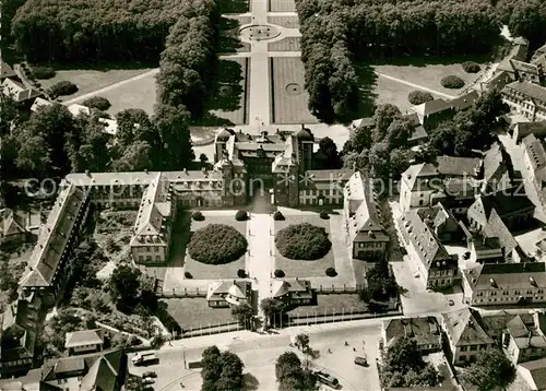 AK / Ansichtskarte Schwetzingen Schloss Fliegeraufnahme Schwetzingen