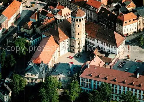 AK / Ansichtskarte Bayreuth Schlosskirche Unsere Liebe Frau Fliegeraufnahme Bayreuth