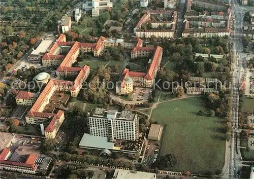 AK / Ansichtskarte Freiburg_Breisgau Albert Ludwigs Universitaet Fliegeraufnahme Freiburg Breisgau