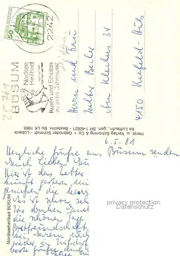 AK / Ansichtskarte Buesum_Nordseebad Fliegeraufnahme Buesum_Nordseebad