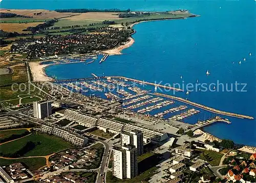 AK / Ansichtskarte Schilksee Fliegeraufnahme Olympia Zentrum  Schilksee