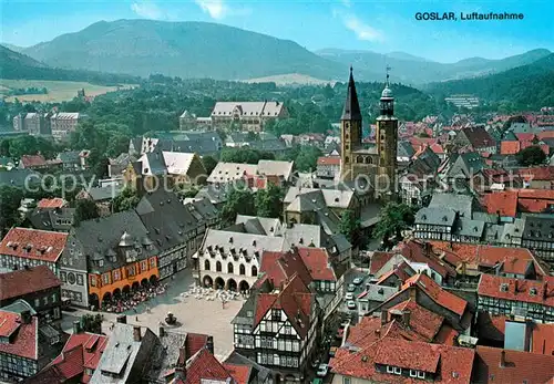AK / Ansichtskarte Goslar Fliegeraufnahme Goslar