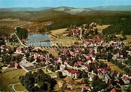 AK / Ansichtskarte Hahnenklee Bockswiese_Harz Fliegeraufnahme Hahnenklee Bockswiese