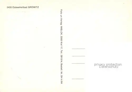AK / Ansichtskarte Groemitz_Ostseebad Fliegeraufnahme Groemitz_Ostseebad