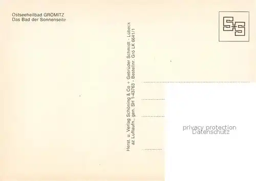 AK / Ansichtskarte Groemitz_Ostseebad Fliegeraufnahme Groemitz_Ostseebad