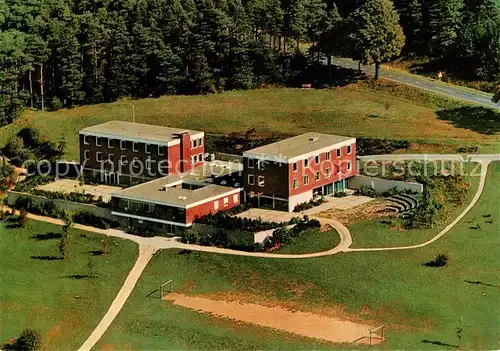 AK / Ansichtskarte Lauterbach_Hessen Fliegeraufnahme Jugendherberge Lauterbach Hessen