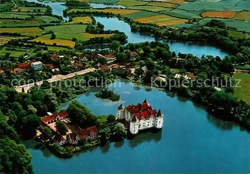 AK / Ansichtskarte Gluecksburg_Ostseebad Fliegeraufnahme Schloss Gluecksburg_Ostseebad