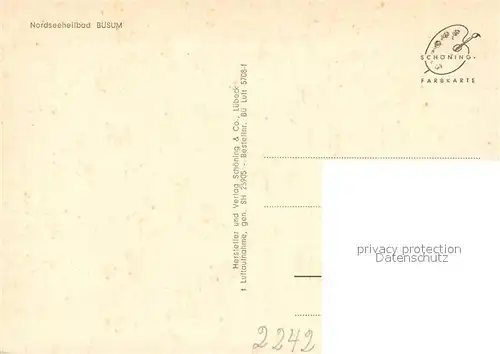 AK / Ansichtskarte Buesum_Nordseebad Fliegeraufnahme Buesum_Nordseebad