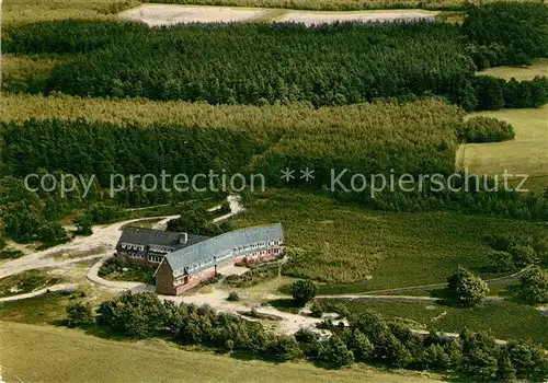 AK / Ansichtskarte Bademuehlen Fliegeraufnahme Jugendherberge Bademuehlen