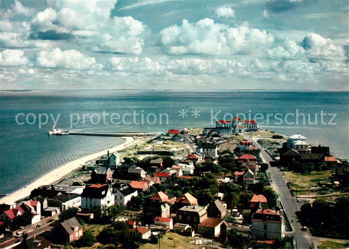 AK / Ansichtskarte Wittduen_Amrum Fliegeraufnahme Wittduen Amrum Nr