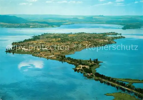 AK / Ansichtskarte Reichenau_Bodensee Fliegeraufnahme Reichenau Bodensee