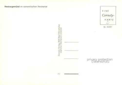 AK / Ansichtskarte Neckargemuend Fliegeraufnahme Neckargemuend