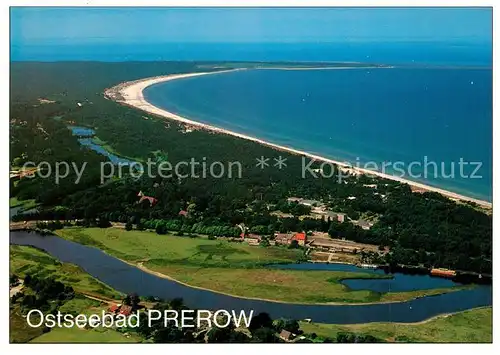 AK / Ansichtskarte Prerow_Ostseebad Fliegeraufnahme Prerow_Ostseebad
