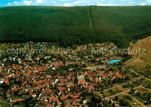 AK / Ansichtskarte Moenchberg_Spessart Fliegeraufnahme Moenchberg Spessart