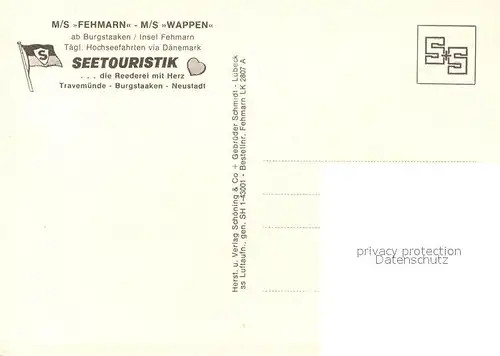 AK / Ansichtskarte Burgstaaken Fliegeraufnahme  Burgstaaken