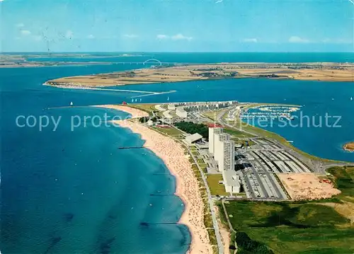 AK / Ansichtskarte Burg_Fehmarn Fliegeraufnahme Burg Fehmarn