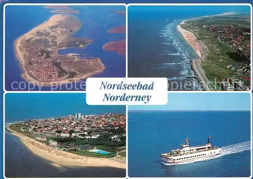 AK / Ansichtskarte Norderney_Nordseebad Fliegeraufnahme Norderney_Nordseebad