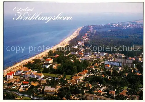 AK / Ansichtskarte Kuehlungsborn_Ostseebad Fliegeraufnahme Kuehlungsborn_Ostseebad