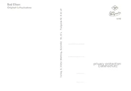 AK / Ansichtskarte Bad_Eilsen Fliegeraufnahme Bad_Eilsen