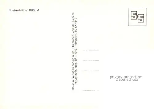 AK / Ansichtskarte Buesum_Nordseebad Fliegeraufnahme Buesum_Nordseebad