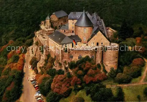 AK / Ansichtskarte Waldeck_Edersee Fliegeraufnahme Schloss Waldeck Edersee