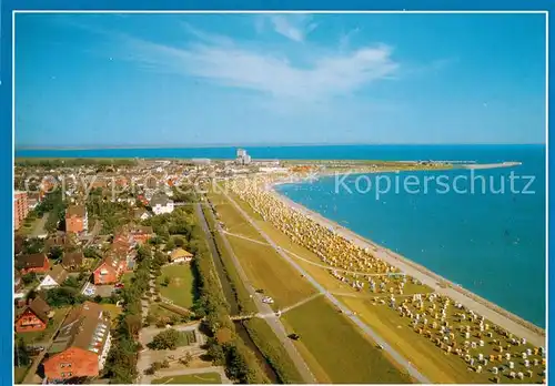 AK / Ansichtskarte Buesum_Nordseebad Fliegeraufnahme Buesum_Nordseebad