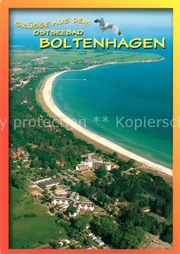 AK / Ansichtskarte Boltenhagen_Ostseebad Fliegeraufnahme Boltenhagen_Ostseebad