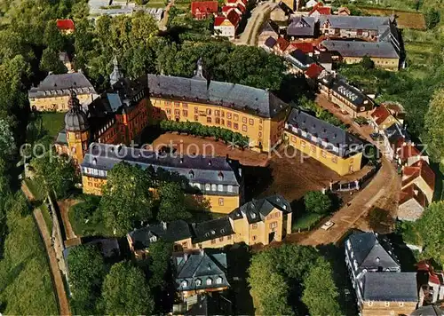AK / Ansichtskarte Berleburg_Bad Fliegeraufnahme Fuersten Schloss Berleburg_Bad