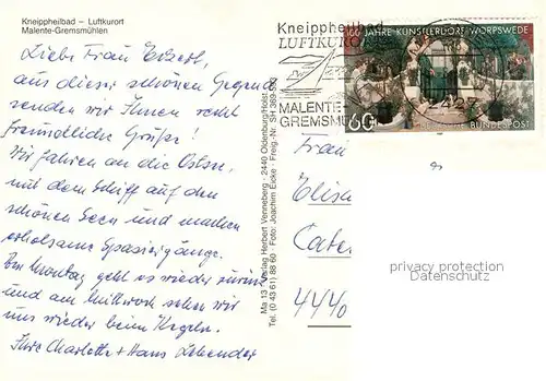 AK / Ansichtskarte Malente Gremsmuehlen Fliegeraufnahme Malente Gremsmuehlen