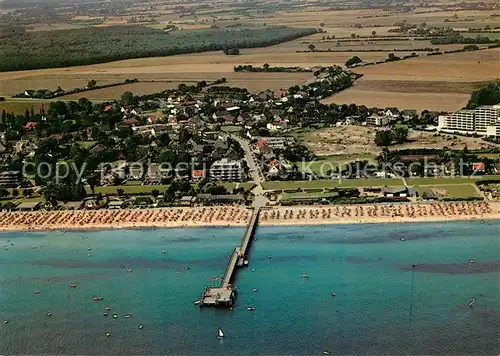 AK / Ansichtskarte Dahme_Ostseebad Fliegeraufnahme Dahme_Ostseebad