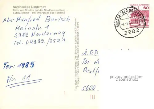 AK / Ansichtskarte Norderney_Nordseebad Fliegeraufnahme Norderney_Nordseebad