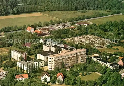 AK / Ansichtskarte Hemer Fliegeraufnahme Spezial Lungenklinik Hemer