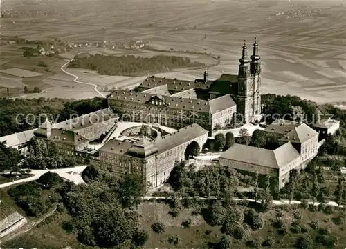 AK / Ansichtskarte Schloss_Banz Fliegeraufnahme Schloss Banz