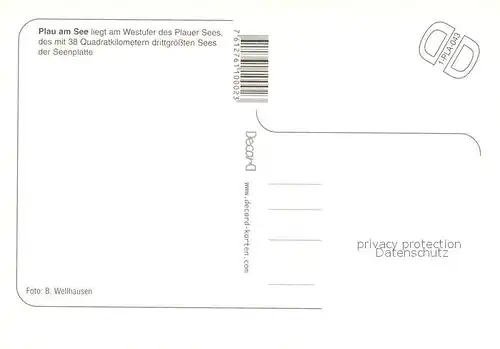 AK / Ansichtskarte Plau_See Fliegeraufnahme Plau_See
