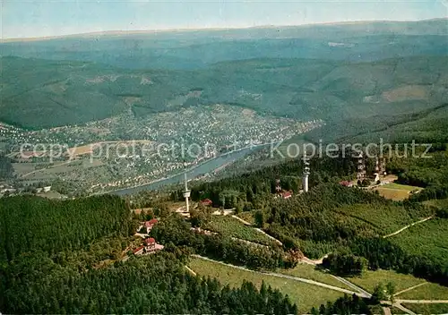 AK / Ansichtskarte Heidelberg_Neckar Fliegeraufnahme Koenigstuhl Heidelberg Neckar