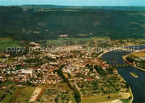 AK / Ansichtskarte Saeckingen_Bad Fliegeraufnahme Saeckingen_Bad