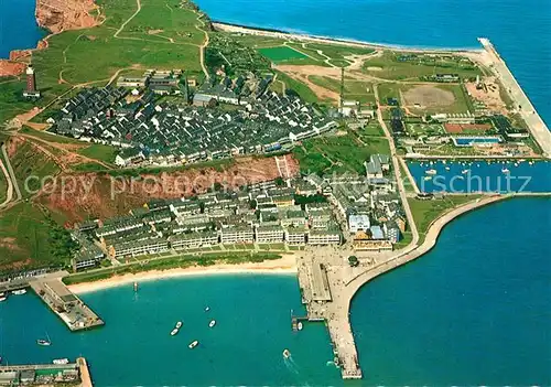 AK / Ansichtskarte Helgoland Fliegeraufnahme Helgoland