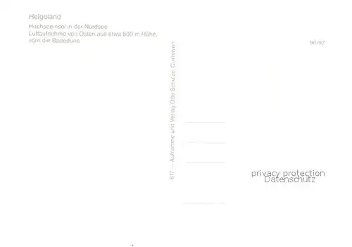 AK / Ansichtskarte Helgoland Fliegeraufnahme Helgoland