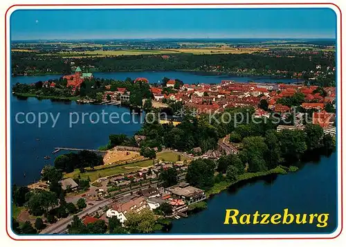 AK / Ansichtskarte Ratzeburg Fliegeraufnahme Ratzeburg