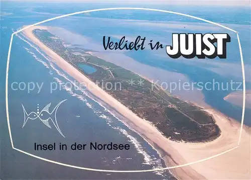 AK / Ansichtskarte Juist_Nordseebad Fliegeraufnahme Juist_Nordseebad