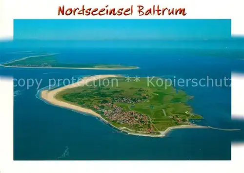 AK / Ansichtskarte Baltrum_Nordseebad Fliegeraufnahme Baltrum_Nordseebad