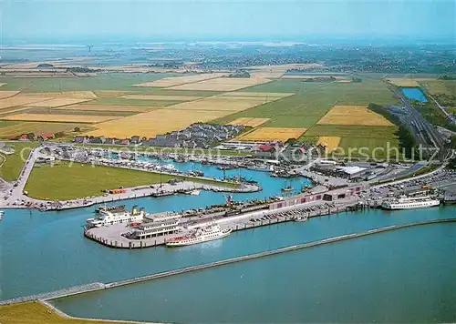 AK / Ansichtskarte Norden_Norddeich_Ostfriesland Fliegeraufnahme Norden_Norddeich