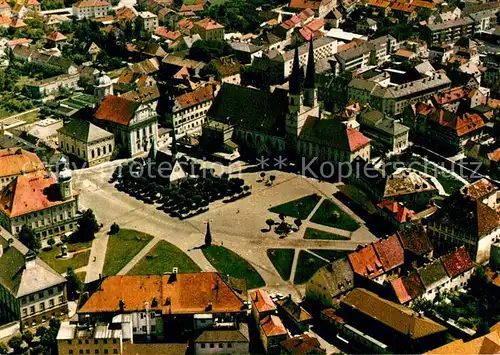 AK / Ansichtskarte Altoetting Fliegeraufnahme Kapellplatz Altoetting