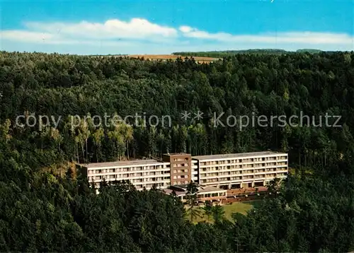 AK / Ansichtskarte Bad_Neustadt Fliegeraufnahme Frankensanatorium Bad_Neustadt
