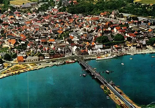 AK / Ansichtskarte Kappeln_Schlei Fliegeraufnahme Kappeln_Schlei