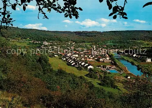 AK / Ansichtskarte Bollendorf_Suedeifel Panorama Luftkurort Deutsch Luxemburgischer Naturpark Bollendorf_Suedeifel
