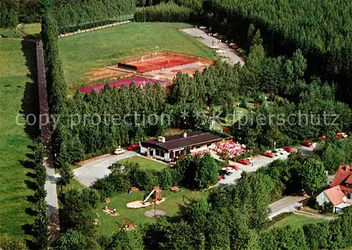 AK / Ansichtskarte Voellinghausen_Moehnesee Moehnehof Cafe Restaurant Sportanlagen Wildpark Fliegeraufnahme Voellinghausen Moehnesee