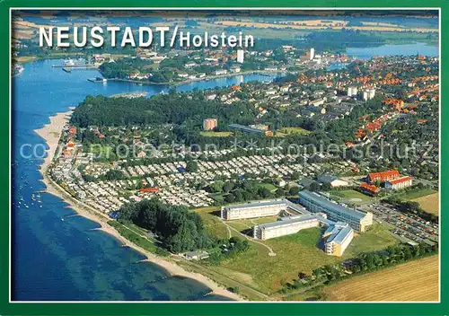 AK / Ansichtskarte Neustadt_Holstein Fliegeraufnahme Neustadt_Holstein