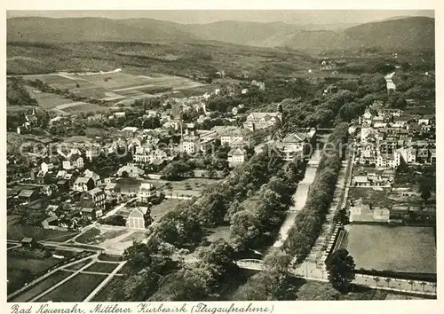 AK / Ansichtskarte Bad_Neuenahr Ahrweiler Mittlerer Kurbezirk Fliegeraufnahme Bad_Neuenahr Ahrweiler