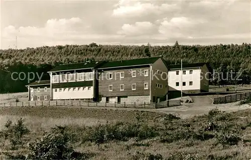 AK / Ansichtskarte Burbach_Siegerland Jugendherberge an der Burg Burbach_Siegerland